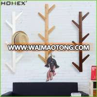 Wall Mounted Bamboo Hat Rack Coat Rack Key Rack/Homex_FSC/BSCI Factory